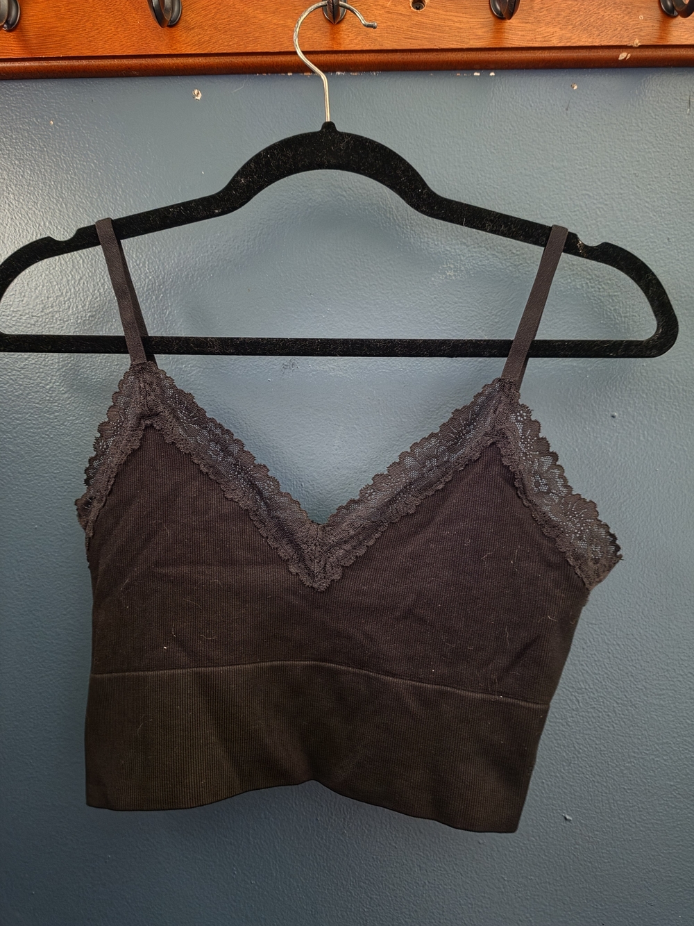 PINK Victoria's Secret Black Lace Brami